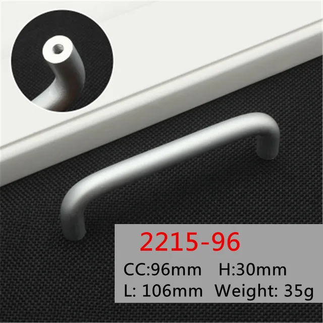 Special Offers Length 106mm Hole CC 96mm Space aluminum handle Kitchen Furniture pulls wardrobe handle drawer handle Special Offers Length 106mm Hole CC 96mm Space aluminum handle Kitchen Furniture pulls wardrobe handle drawer handle