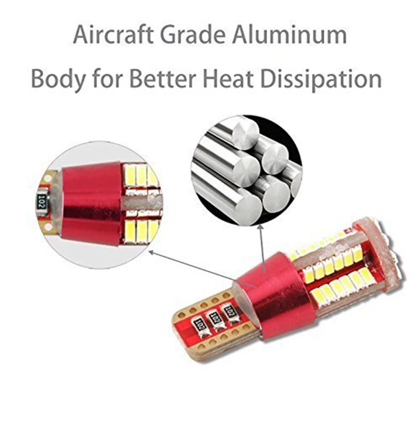 1 шт. T10 супер яркий 38 Светодиодный прожектор для монтажа на поверхность линзы Автомобильный Клин лампа для чтения в помещении 192 W5W 27SMD светодиодный габаритный автомобильный фонарь парковочная лампа