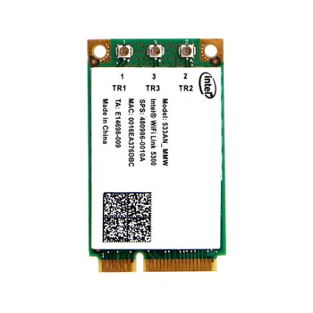

Wireless Adapter Card for 2.4Ghz Intel Wifi 5300 5300agn 533AN_MMW 5Ghz 300M/450M Mini PCI-E Network full for dell acer asus