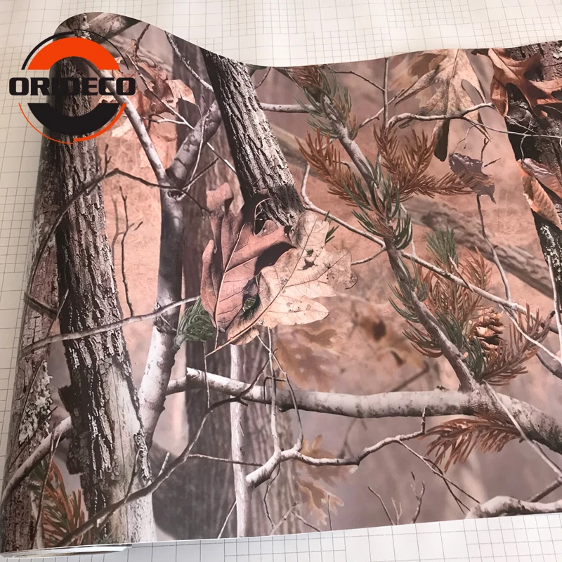 

50X100CM Hunting Tools Sticker Real Tree Camo Vinyl Wraps Sheets Realtree camouflage Film For Car Wrap Styling Foil For Boat