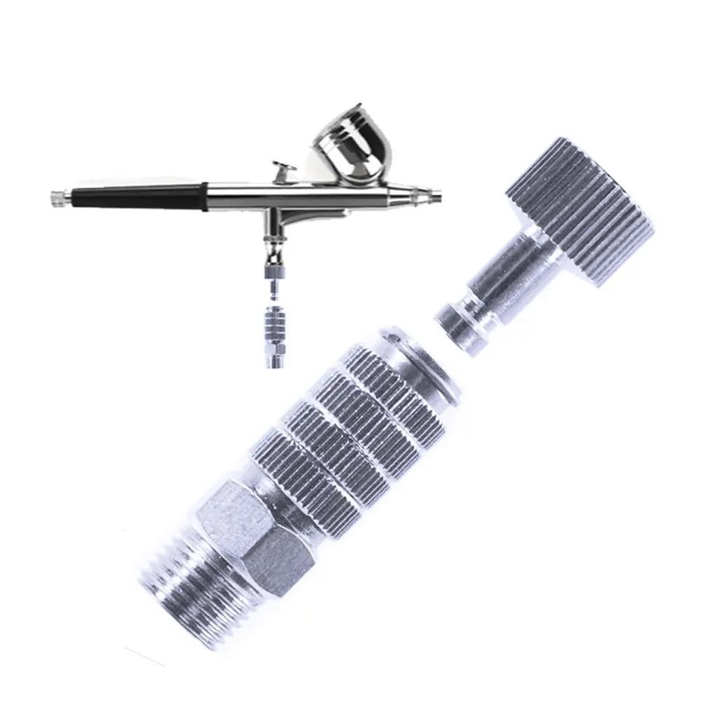 KSOL Airbrush Connects Regulators Airbrush Quick Coupling, Separating