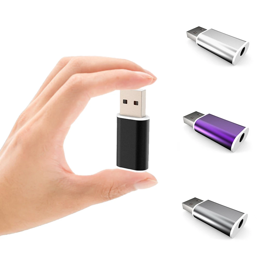 1 шт. 2 в 1 USB микрофонный конвертер адаптер мини USB внешний один 3,5 аудио отверстие гарнитура встроенный адаптеры для мобильных телефонов