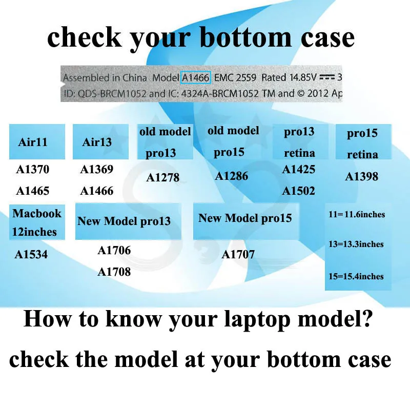 A1370 A1465 ЖК-дисплей экран для MacBook Air 11,6 дюймов Стекло 2010- года