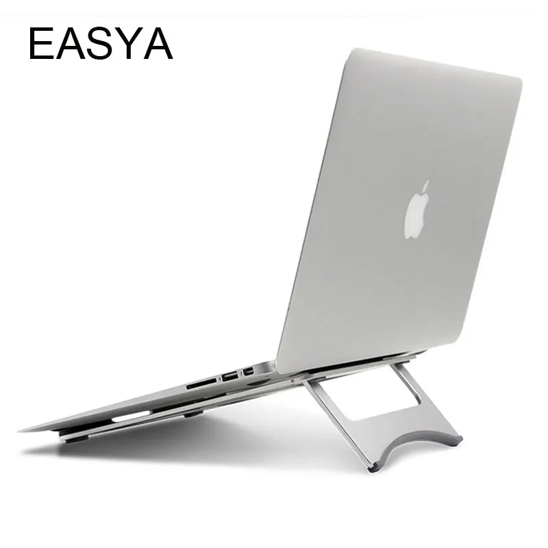 

EASYA Foldable Laptop Stand for Apple Macbook Pro Laptop NoteBook Use Fashion Design Bracket Portable Desk Holder Stand Aluminum