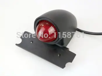 

Free Shipping Black LED Tail Brake Light Fit for Harley Bobber Chopper Custom Bikes