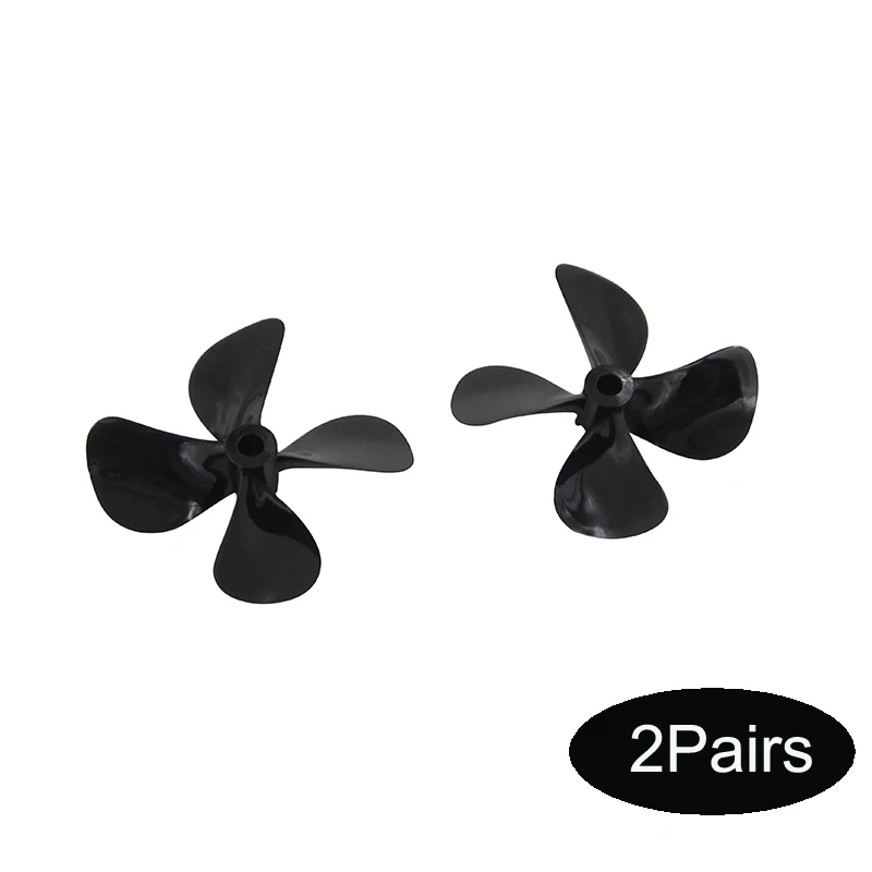 

2Pairs RC Boat Propellers Aperture 4mm 3 Blades Prop 50mm/55mm/60mm Full Immersed Paddle CW CCW for Tugboat Rescue Boat Model