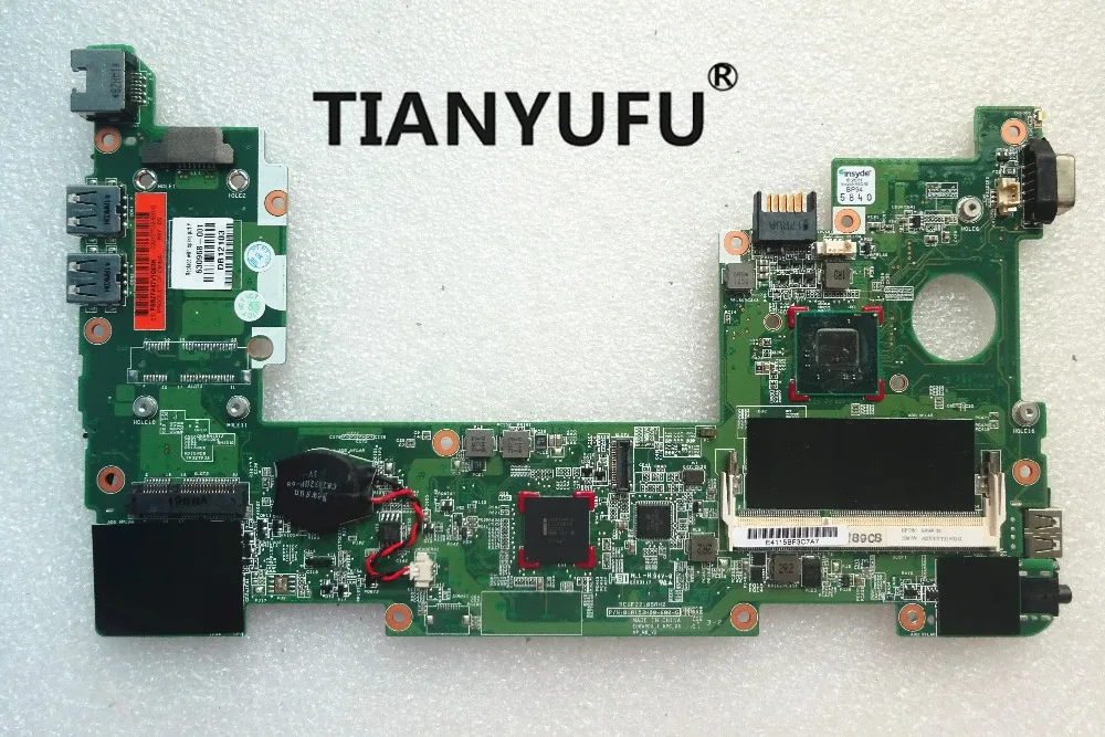 630968-001 630968-501 MINI 210-2000 материнская плата N550 CPU DDR3 для HP ноутбука протестирована на 100%