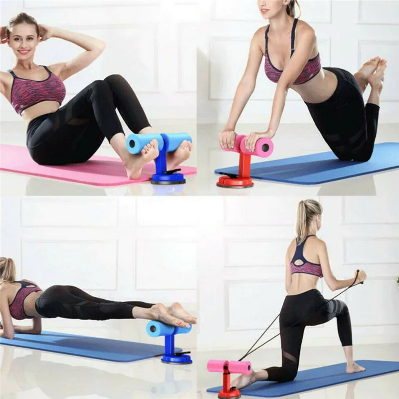New Fitness Belly Equipment Adjustment Simple Sit-ups Assistive Stable Device Male Female Exercise Waist Lose Weight Tool#297726