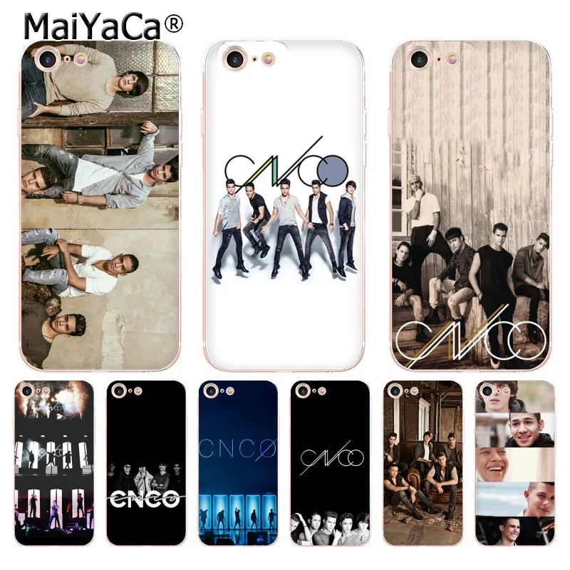 

MaiYaCa CNCO classic geometric print Phone Accessories Case for Apple iPhone 8 7 6 6S Plus X 5 5S SE 5C case Cover