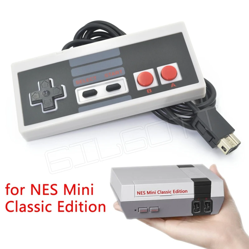 2 шт. игровой контроллер геймпад для Nintendo ne мини Classic Edition консоль