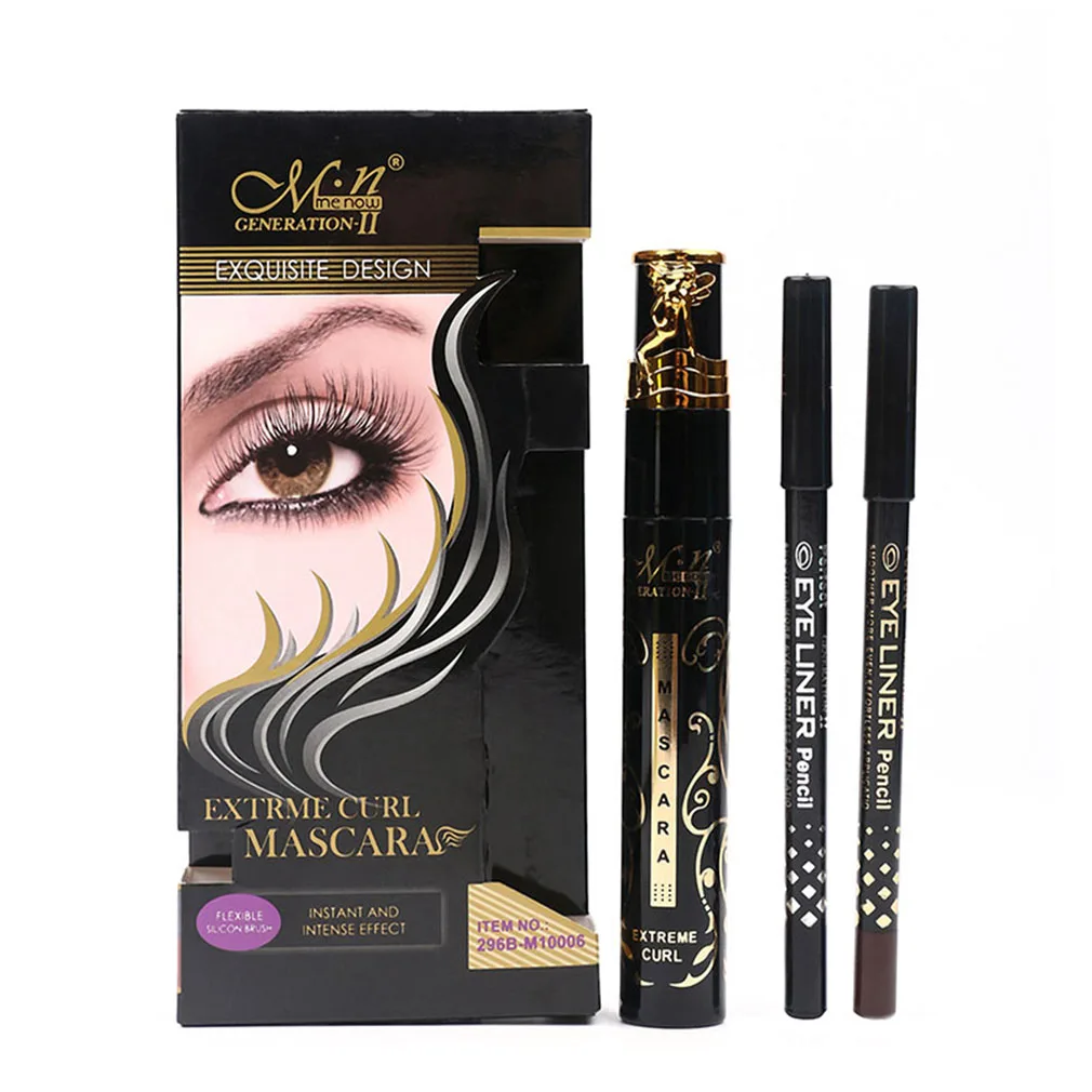 M.n Menow Waterproof Liquid Fiber Long lasting Black Eye Lashes