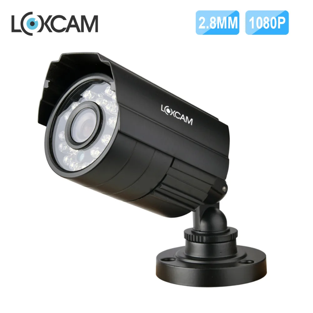 LOXCAM CCTV AHD камера HD 2MP 1080P 2 8 мм объектив IR Cut ночного видения Водонепроницаемая cctv