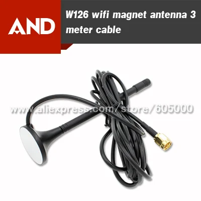 imágenes para Envío Libre 2.4 Ghz WIFI Antena imán, RG174 Cable de 3 metro imágenes para Envío Libre 2.4 Ghz WIFI Antena imán, RG174 Cable de 3 metro