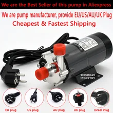 HomeBrew Pump MP-15R Food Grade 304 Stainless Steel Brewing Home brew 220V Magnetic Water Temperature 140C 1/2\" BSP/NPT