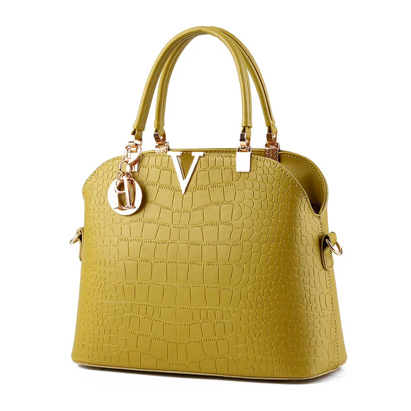 Роскошные сумки женские сумки дизайнерские bolso mujer torebki damskie sac дамская сумочка клатч на плечо черная сумка bolsa feminina - Цвет: Apple Green Bag