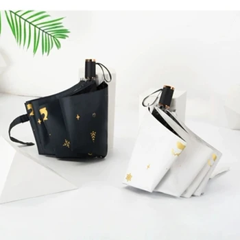 

Umbrella Folding Automatic Small Rain Women Goods Fishing Clear Dog Beach Pocket Paraguas Windproof Men Anime Sun 50YS0050