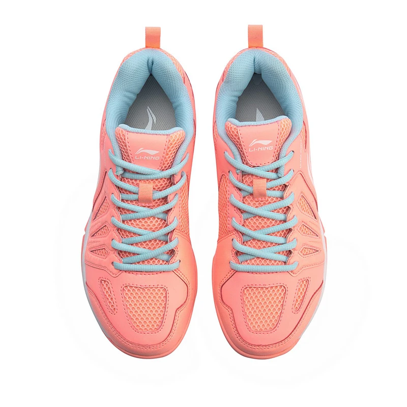 Женские беговые кроссовки Li Ning тренировочная обувь для бадминтона с