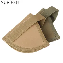 Тактический Универсальный пистолет кобура с липучкой для пистолета револьвер держатель сумки для хранения нейлон подсумок 12,5*12,5 см