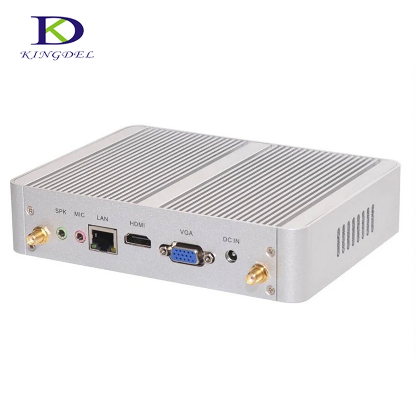 Мини-ПК без вентилятора Intel Core i5 4200Y i3 4020Y 6006U DDR3L ОЗУ mSATA SSD Wi-Fi Gigabit LAN