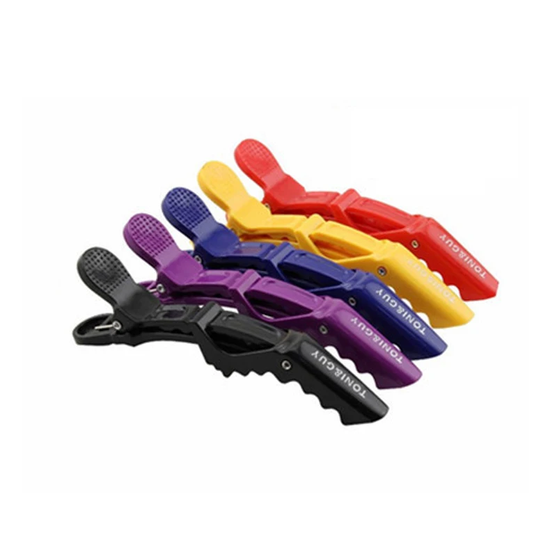 6 pcs women alligator hair clips professional hairdressers clamps hair