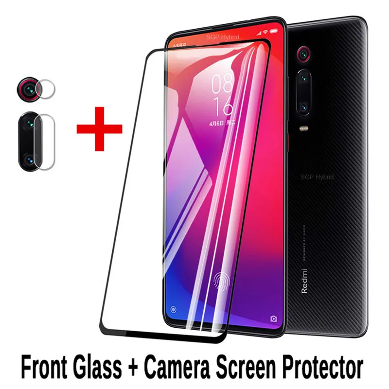 

2 in 1 Protective Glass For Xiaomi Redmi K20 Pro Camera Screen Protector Safety Film Lens Tempered Glass Redmi Red mi K 20 Pro