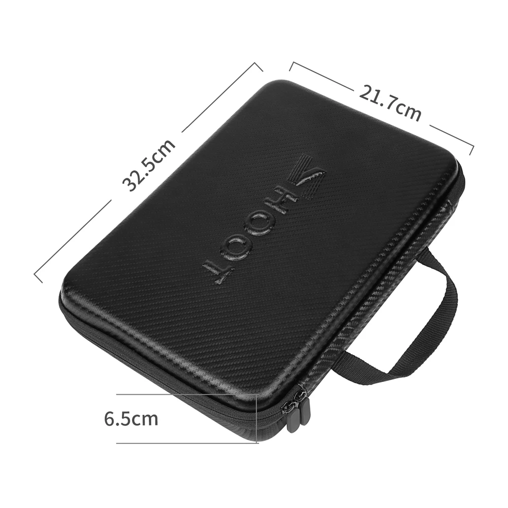 

Large Protable PU Waterproof Carrying Case for GoPro Hero 7 6 5 4 SJCAM Xiaomi Yi 4k 2 Eken h9 Camera Box Go Pro Accessory