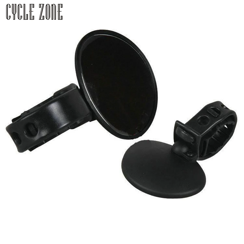 

Dynamic 2017 Bicycle Cycling Handlebar Rubber Rearview Mirror 360 degree Rotate Accessories Mar08