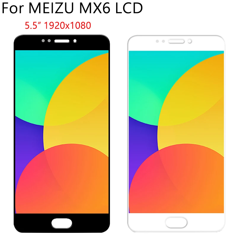 5 &quotОригинальный ЖК + рамка для MEIZU MX6 дисплей кодирующий преобразователь