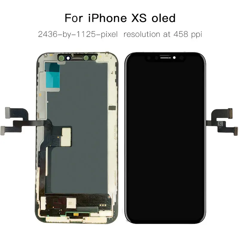 AAA+++ для iPhone X XR XS OLED экран XS MAX Замена OEM ЖК-дисплей с 3D сенсорной сборкой без битых пикселей абсолютно