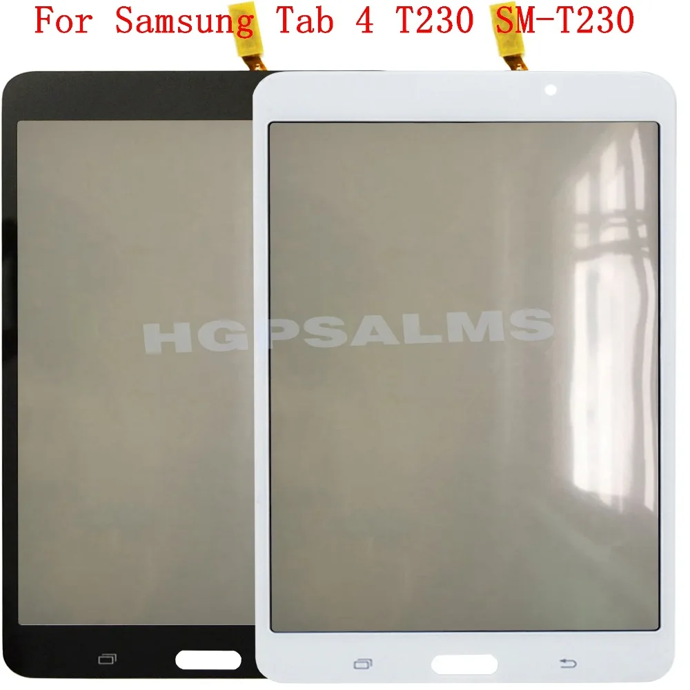 SAM155 7.0 Inch Touch for Samsung Galaxy Tab 4 T230 SM-T230 Touch Screen Digitizer Sensor Front Outer Glass White Black (1)