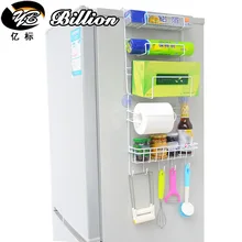 High Quality Metal Kitchen Refrigerator Storage Holder Rack Fridge Multi-layer Shelf Holder Organiser Space saver