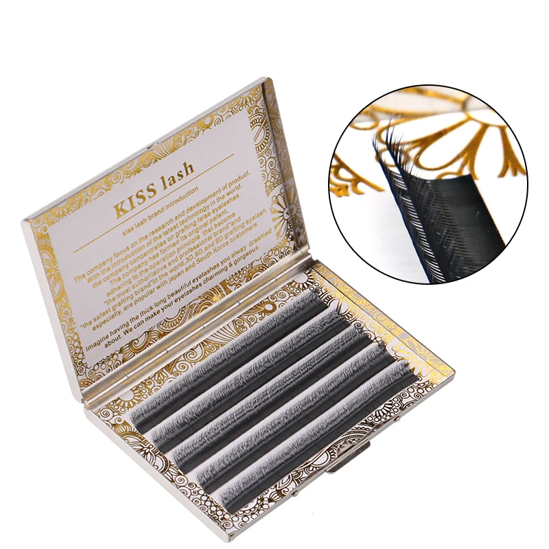 

lashes individual lashes double curl and length Faux Mink Fit for volume Eyelash Extension make up eye lashes
