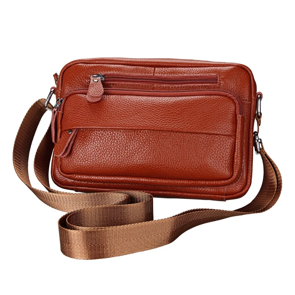 

Genuine Cow Leather 2018 Women Shoulder Bag Casual Korean Zipper Solid Single Flap Phone Coin Pocket Large Capity Simple Handbag