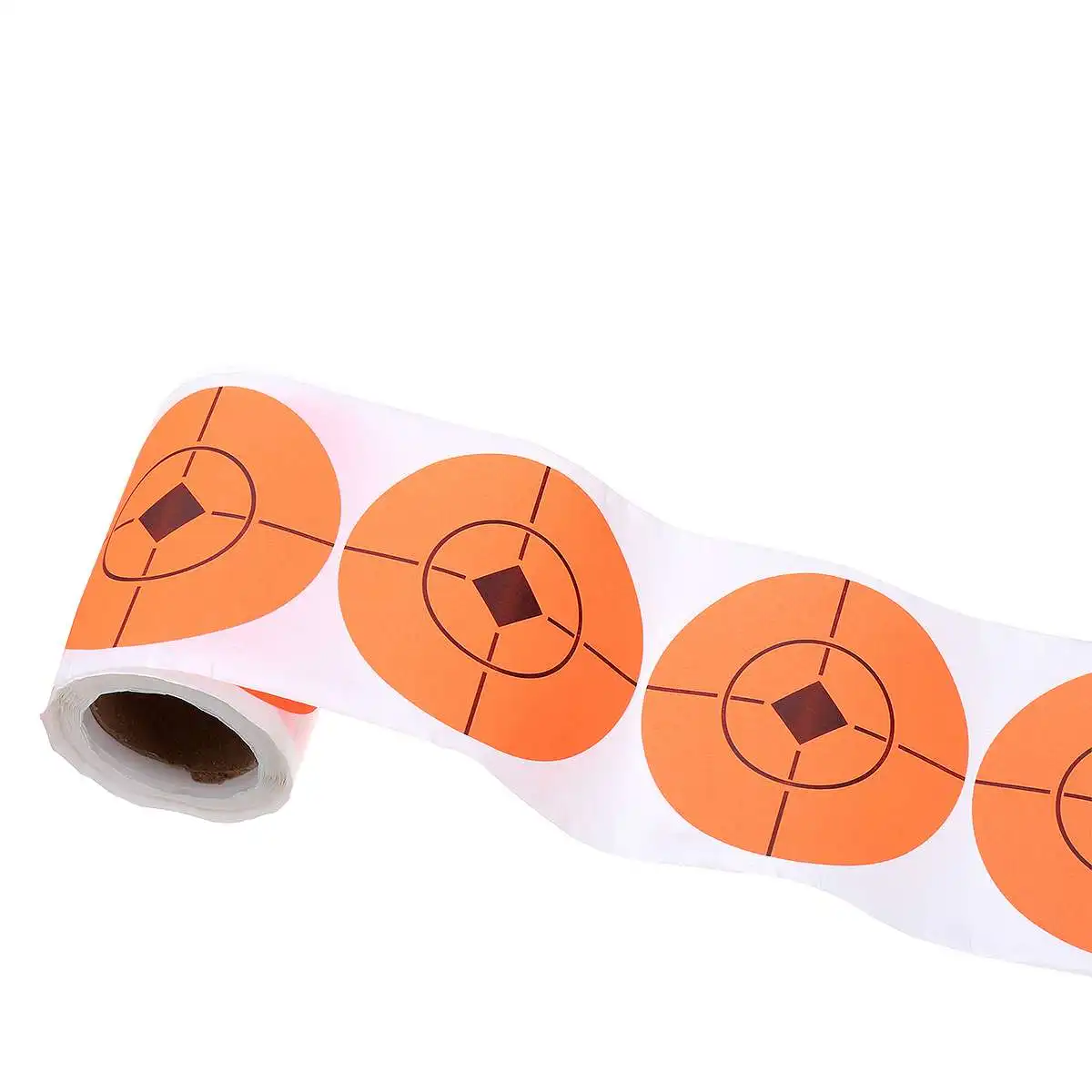 100 шт. 7,5 см диаметр стрельбы клейкие цели реактивной цели наклейка для стрельба из лука, охота с луком практика стрельбы