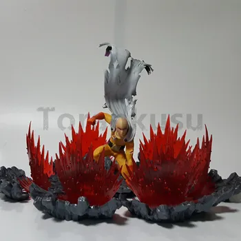 

One Punch Man Saitama Sensei Power Up Scene DIY Set Toy Anime ONE PUNCH-MAN Saitama Sensei Action Figure Model Doll diy195