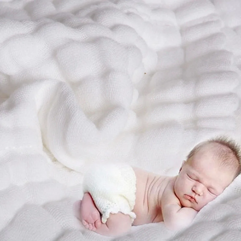 1 шт. купальные полотенца для детей 100% хлопок марля Твердые Мягкие Новорожденные детские полотенца уход за лицом ультра сильное