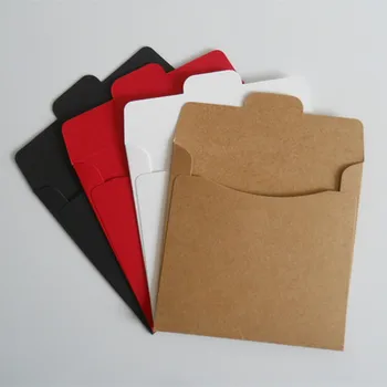 

12.5*12.5cm High Quality Disc CD Sleeve Thick Kraft CD DVD Paper Bag Cover Wedding Party CD Packaging Envelope Pack Boxes 50pcs