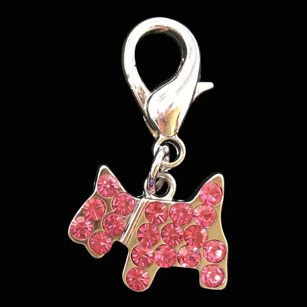 2 шт. горный хрусталь милый ошейник для собак pet Charm Pet Jewelry Cat ошейник кулон Bone ожерелье ошейник Щенок Ошейник аксессуар