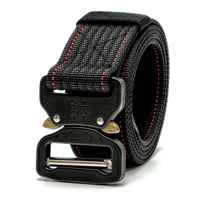 

Tactical Belt Military Molle Gear Heavy Duty Nylon Metal Buckle Swat Padded Patrol Waist Belt Tactical Hunting Accessories