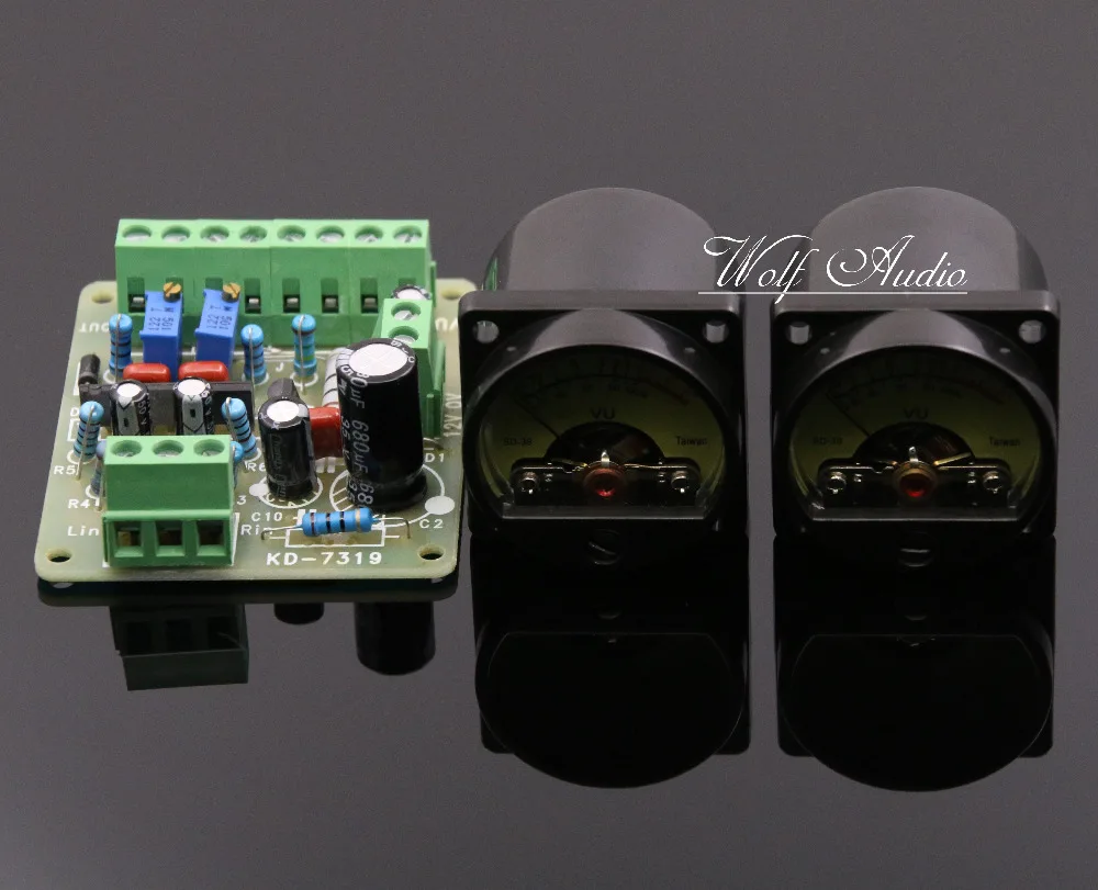 Одна пара высококачественных измерителей уровня звука/дБ + плата драйвера