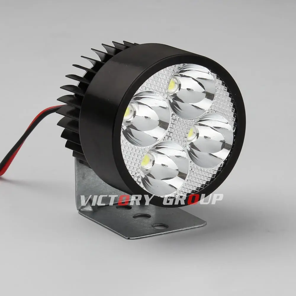 1 шт. Светодиодный дневной светильник 12v 80v LED пятно света Мотоцикл велосипед ATV DRL