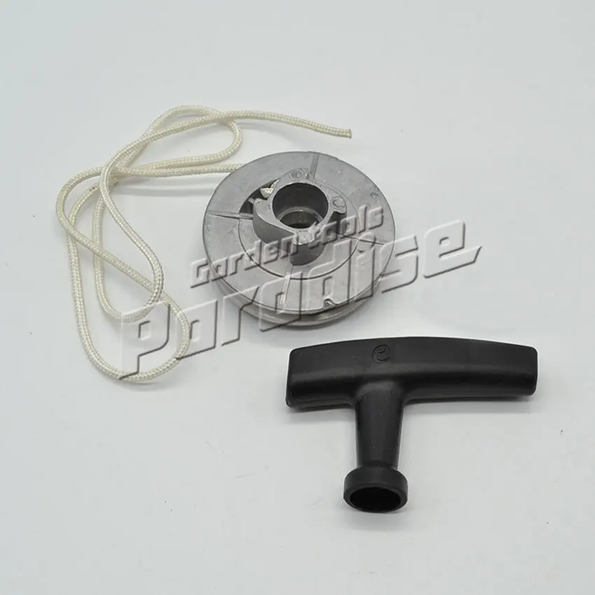 

4500 5200 5800 Chainsaw Single Starter Aluminum Single Starter Pulley With Starter Rope Handle