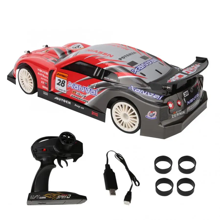 

2.4G RC Car Drift Racing Car Off Road Radio Four-wheel Drive Remote Control Vehicle Electronic Model Car Toy