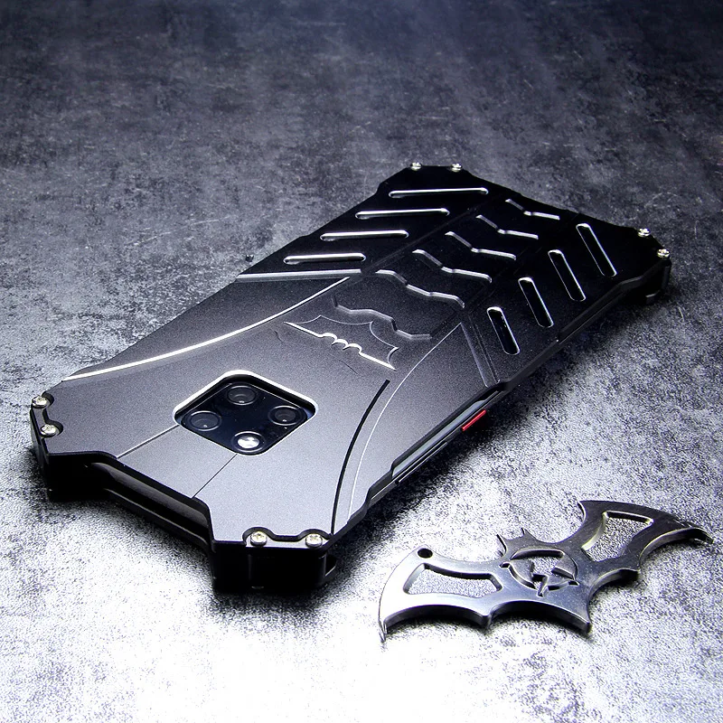 

For HUAWEI Mate 30 Pro Case Batman Armor Aluminum Metal For Huawei Mate 20 Pro Lite Mate 20 X 5G Case Shockproof Coque