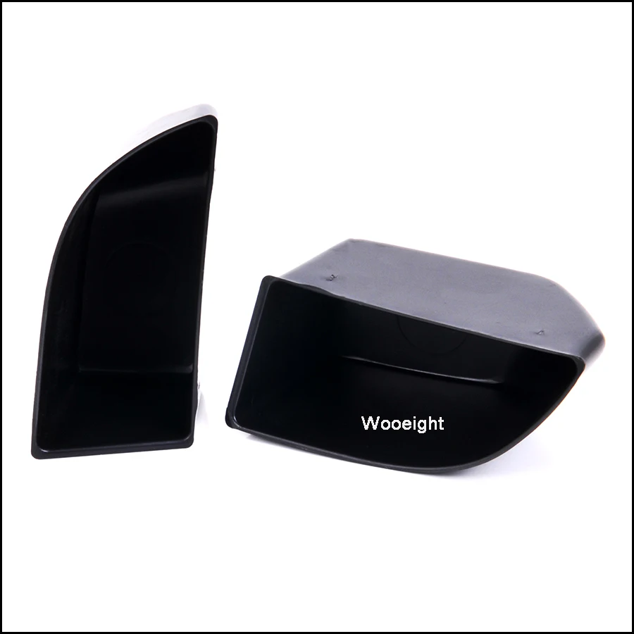 2Pcs Black Rear Door Armrest Secondary Storage Box Container Holder For Honda Accord 2008 2009 2010 2011 2012 Car Accessories (2)
