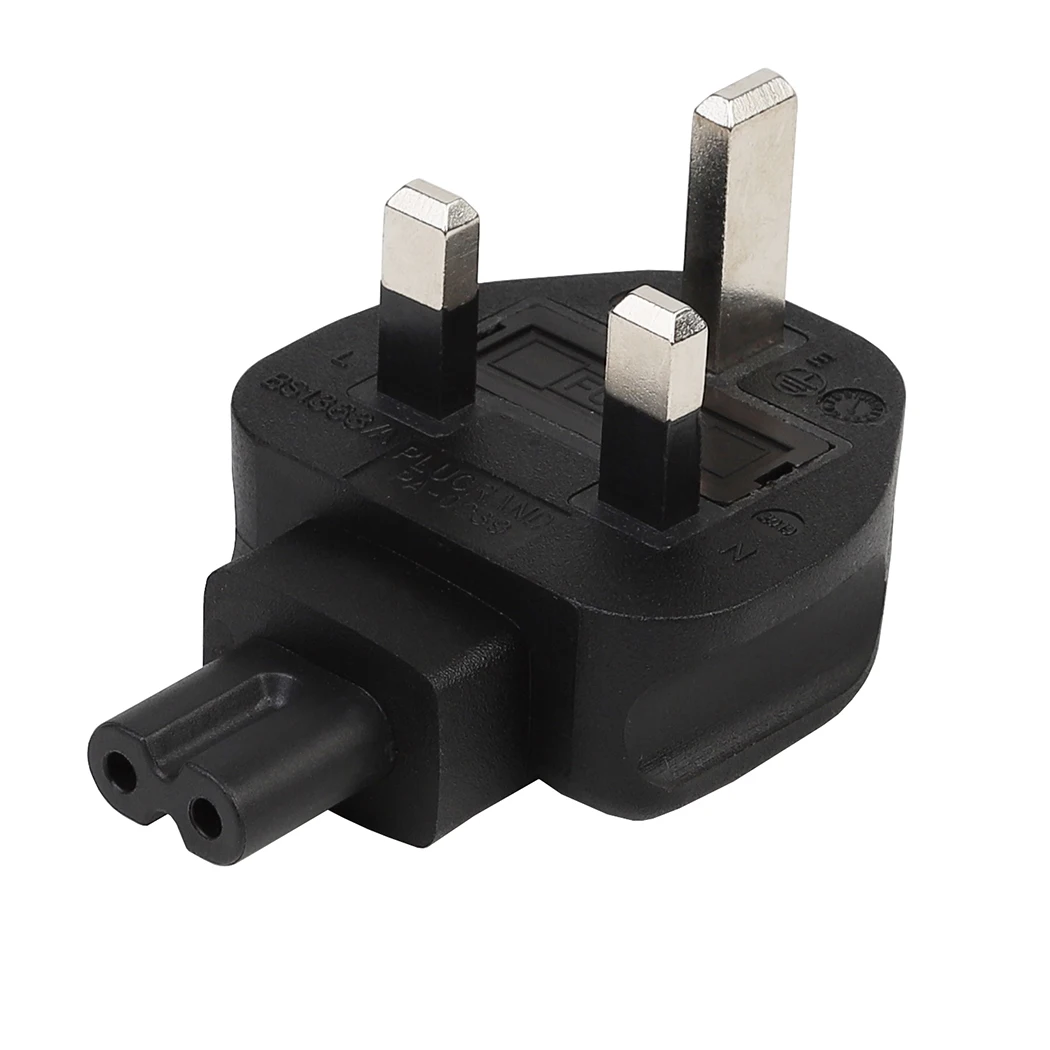 JORINDO UK TO IEC320 C7  ȯ ÷ UK 3-Prong Male to IEC 320 C7  AC  3A