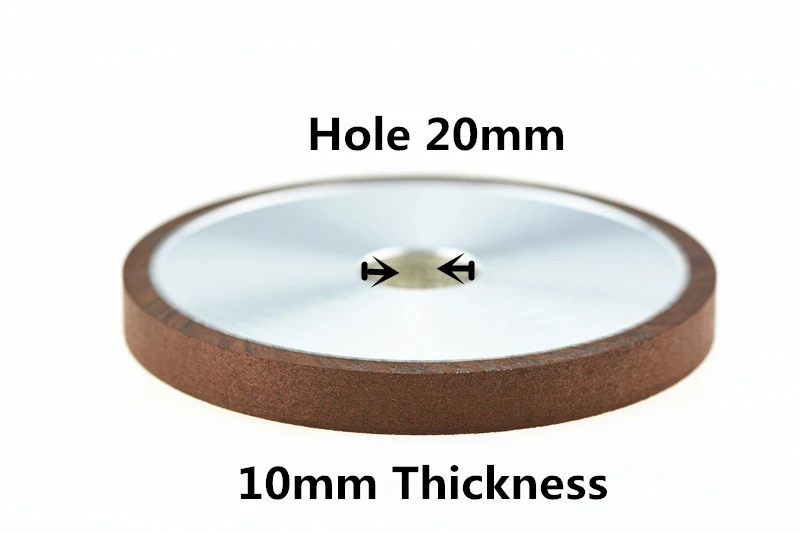 Jrealmer 100x10mm Diamond Grinding Wheel Processing Saw Blade Cutter Grinder 20mm hole
