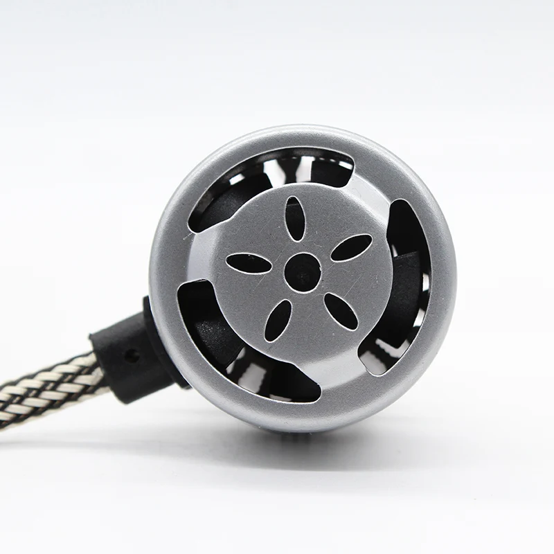Супер Яркий H7 H4 LED H13 H11 H1 9005 HB3 H3 COB 72W 7600LM Автомобильные фары лампа противотуманная