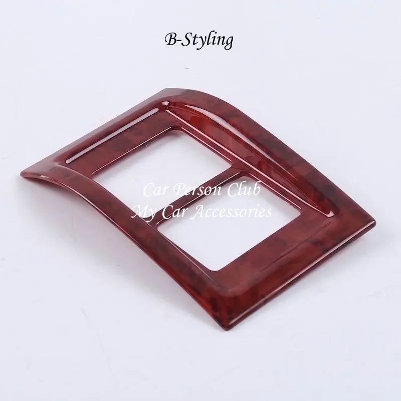 

For 2016 2017 Toyota LAND CRUISER 200 V8 Center Console Control Switch Button Panel Cover Trims ABS Chrome Frame Car Accessories