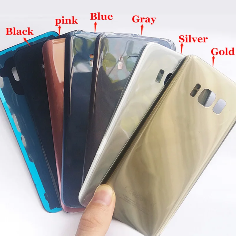 Для Samsung Galaxy S8 G950 G950F плюс G955 G955F задняя крышка Задняя Дверь Корпус чехол 3D